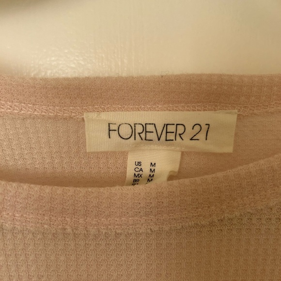 Light pink waffle top - Picture 2 of 3